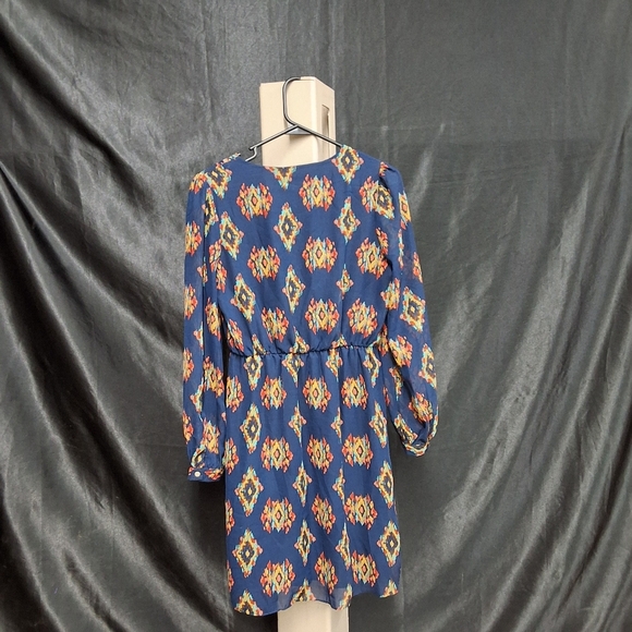 Honey Punch Colorful Floral Long Sleeve Romper - Picture 5 of 7